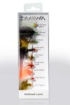 Daiwa Hothead lures Regnbågsflugor 9-pack