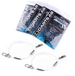 Darts Fluorocarbontafs 40cm Light 2-pack 