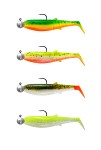 Savage Gear Cannibal Shad 10 cm 9 g Dark Water Mix 4+4 pcs